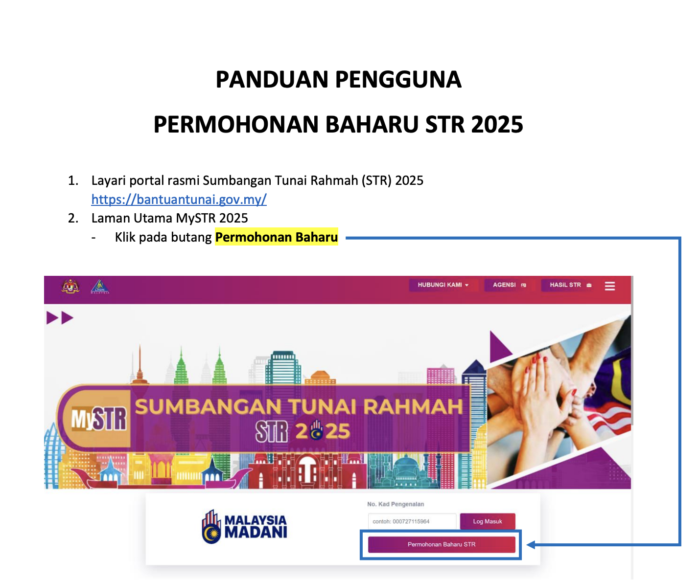 Cara Mohon STR